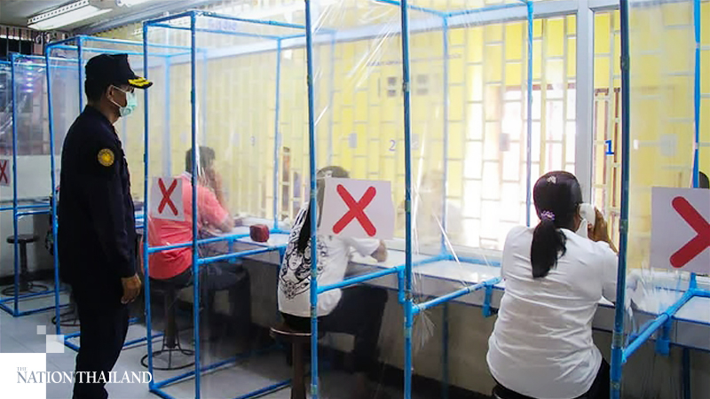Phatthalung prison allows visitors after putting Covid-19 safeguards in place Phatthalung prison allows visitors after putting Covid-19 safeguards in place