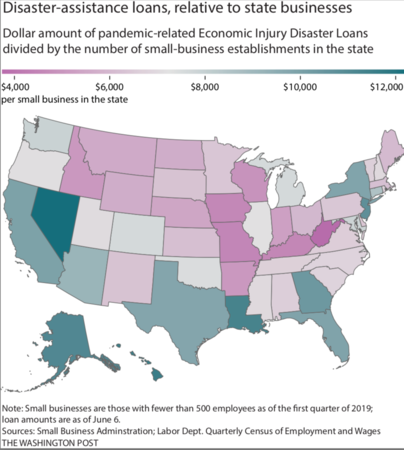 Analysis: Here's where the Small Business Administration's coronavirus disaster loans are going Analysis: Here's where the Small Business Administration's coronavirus disaster loans are going