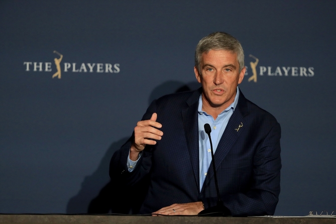 PGA TOUR Commissioner Monahan excited with return of golf PGA TOUR Commissioner Monahan excited with return of golf