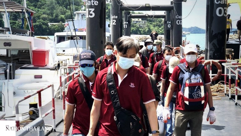 Cargo crew finally allowed off the ship Cargo crew finally allowed off the ship