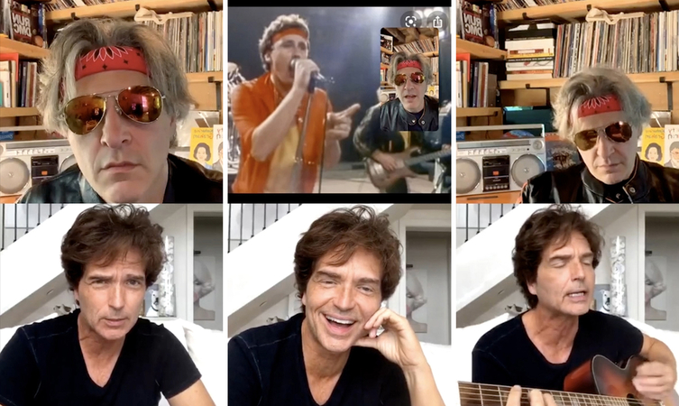 Richard Marx is webcasting during the pandemic Richard Marx is webcasting during the pandemic
