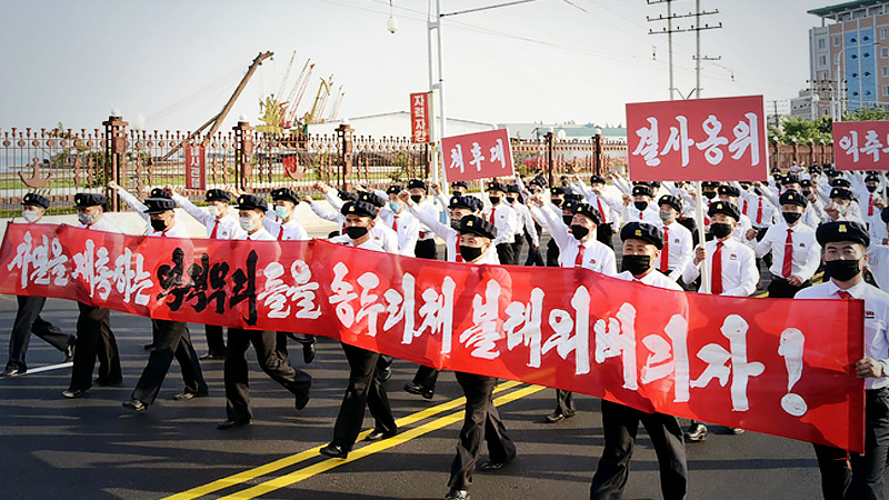 N. Korea's military threatens to reenter disarmed border areas N. Korea's military threatens to reenter disarmed border areas