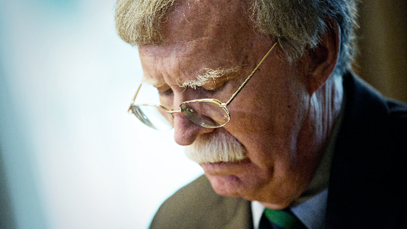 Former Trump national security adviser John Bolton/File photo Credit: Washington Post 