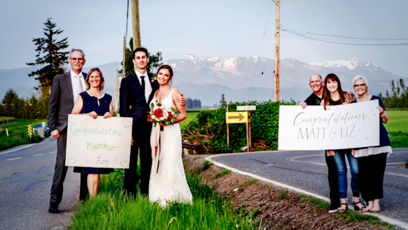 There's a loophole along the closed U.S.-Canada border. Couples are getting married there. There's a loophole along the closed U.S.-Canada border. Couples are getting married there.