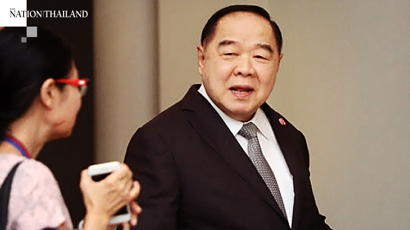 Palang Pracharat pursues Prawit to take the party reins Palang Pracharat pursues Prawit to take the party reins