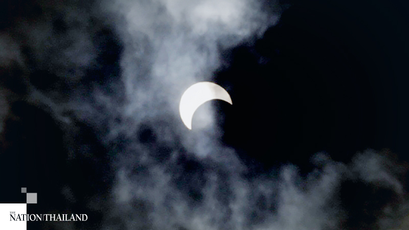 Partial solar eclipse marks summer solstice Partial solar eclipse marks summer solstice