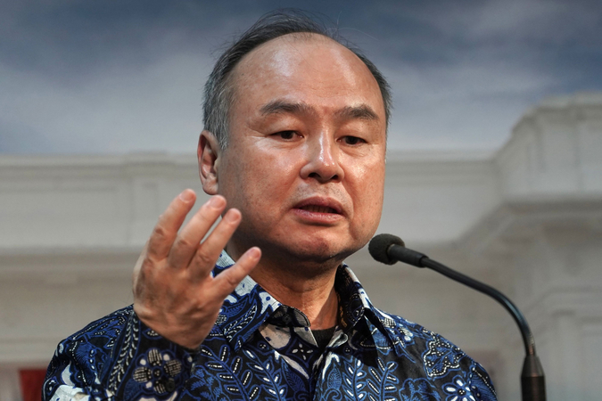 Masayoshi Son/File photo