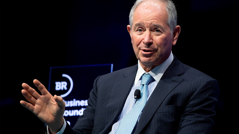 Schwarzman sees 'big V' economic rebound in next few months Schwarzman sees 'big V' economic rebound in next few months