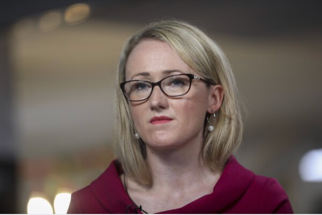 Rebecca Long-Bailey at the Labour Party conference in Brighton, England, on Sept. 24, 2019. MUST CREDIT: Bloomberg photo by Simon Dawson.
