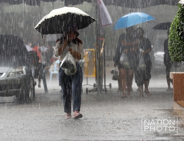 A rainy day forecast for most parts of Thailand A rainy day forecast for most parts of Thailand