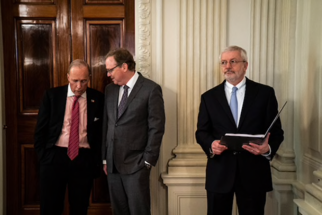 The exodus from Trump's economic team continues despite fresh fears about new closures and coronavirus crisis The exodus from Trump's economic team continues despite fresh fears about new closures and coronavirus crisis
