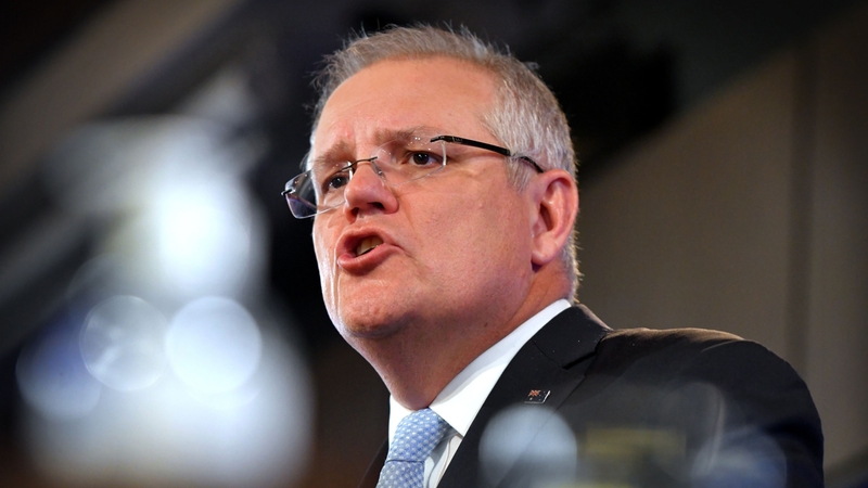 Australian Prime Minister Scott Morrison. MUST CREDIT: Bloomberg photo by Mark Graham