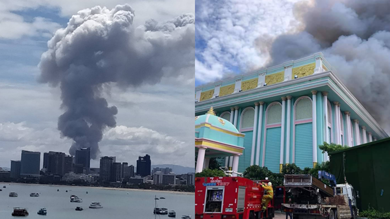 Museum in Pattaya damaged in fire Museum in Pattaya damaged in fire