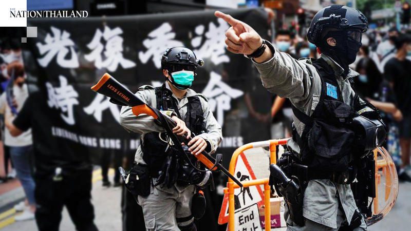 Hong Kong police arrest 370 people, 10 under new security law, as anger boils over in July 1 protests Hong Kong police arrest 370 people, 10 under new security law, as anger boils over in July 1 protests