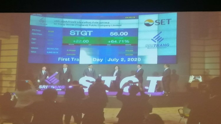 Sri Trang Gloves shares soar in first IPO since Covid-19 Sri Trang Gloves shares soar in first IPO since Covid-19