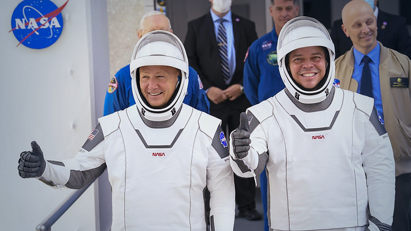 About halfway through their historic mission, a pair of NASA astronauts are preparing for their return About halfway through their historic mission, a pair of NASA astronauts are preparing for their return