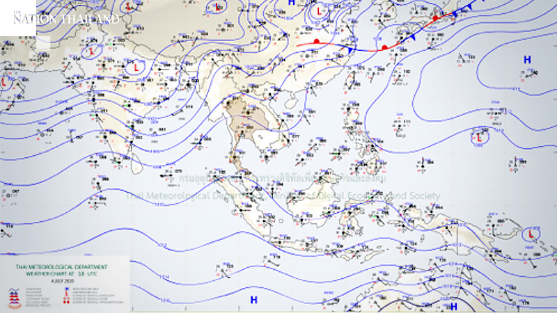 Heavy rain forecast for most parts of Thailand Heavy rain forecast for most parts of Thailand