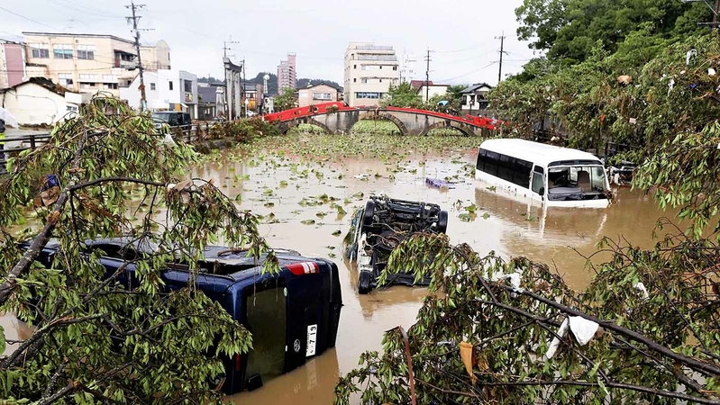 Death toll rises from Kyushu rains Death toll rises from Kyushu rains