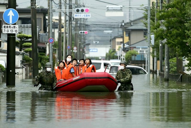 1.36 million people asked to evacuate due to heavy rains in Japan’s Kyushu region 1.36 million people asked to evacuate due to heavy rains in Japan’s Kyushu region