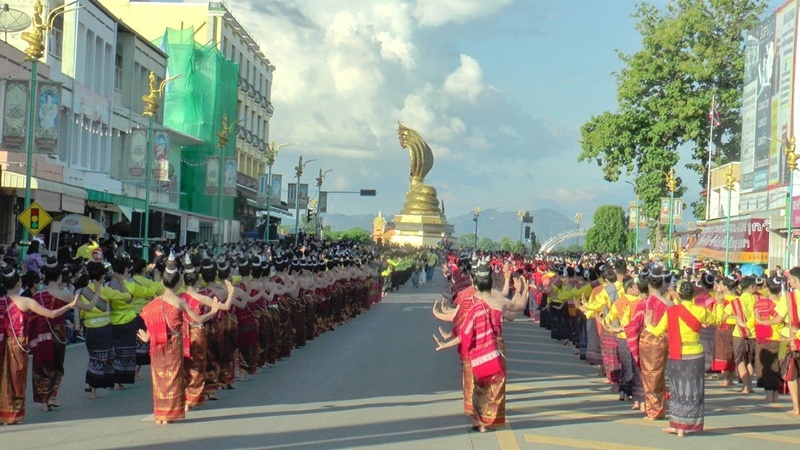 Nakhon Phanom’s mystical serpent deities celebrated despite new normal