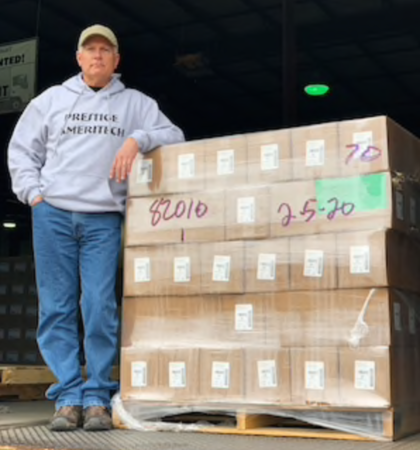 File photo of N95 mask supplies