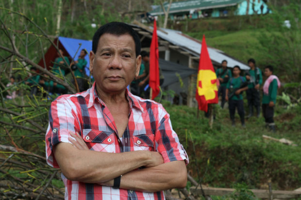 Duterte tags communist rebels as terrorists, cites on-off peace talks Duterte tags communist rebels as terrorists, cites on-off peace talks