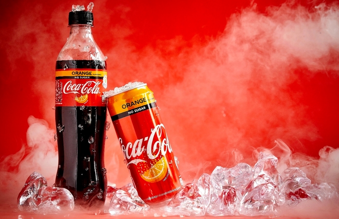 Coca-Cola launches new sugar-free Coke with scent of orange Coca-Cola launches new sugar-free Coke with scent of orange