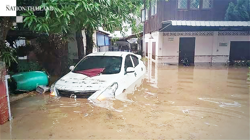 Flash floods take Chiang Mai villagers unawares Flash floods take Chiang Mai villagers unawares