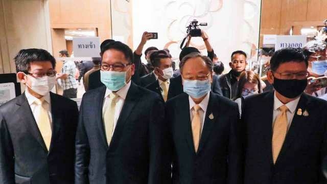 Four Boys quit ruling Palang Pracharat Party Four Boys quit ruling Palang Pracharat Party