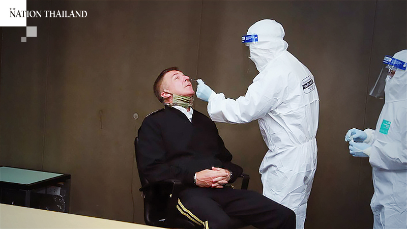 Visiting US army chief agrees to make his Covid-19 swab test public Visiting US army chief agrees to make his Covid-19 swab test public