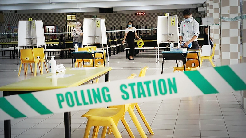 Singapore GE2020: Steps to keep voting safe for today's polls Singapore GE2020: Steps to keep voting safe for today's polls