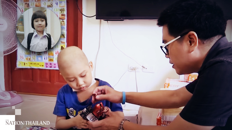 Father thanks model kit donors after son fighting leukaemia allowed to resume schooling Father thanks model kit donors after son fighting leukaemia allowed to resume schooling