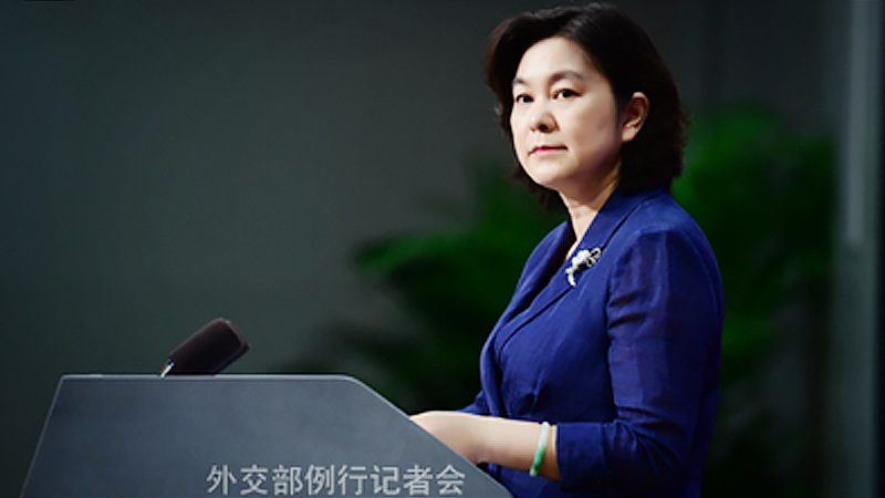 Foreign Ministry spokeswomen Hua Chunying. [Photo/fmprc.gov.cn]
