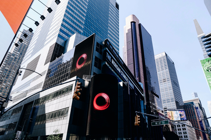 The Morgan Stanley building stands in New York on Tuesday, June 9, 2020. MUST CREDIT: Bloomberg photo by Nina Westervelt