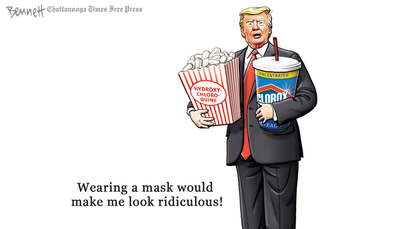 How cartoonists are portraying the divide between Trump and Fauci How cartoonists are portraying the divide between Trump and Fauci