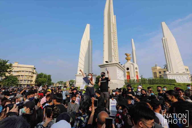 Youth launch protest against 'deep-rooted Thai dictatorship' Youth launch protest against 'deep-rooted Thai dictatorship'