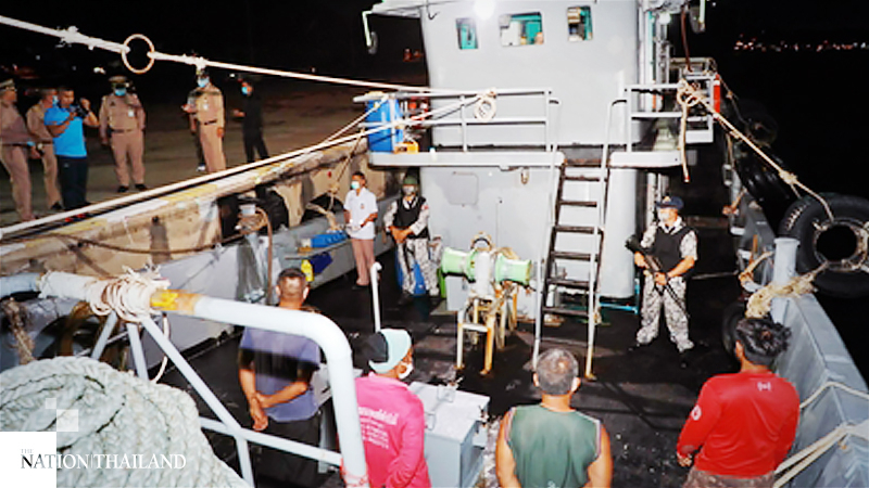 Navy captures adapted boat carrying 100,000 litres of smuggled oil Navy captures adapted boat carrying 100,000 litres of smuggled oil