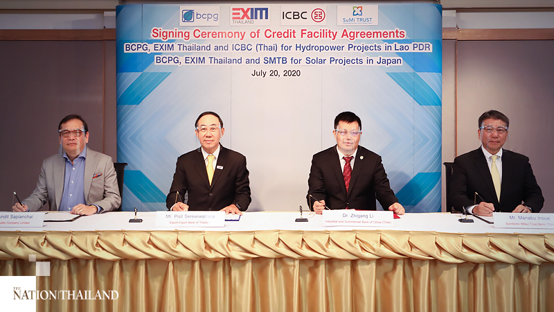 EXIM Thailand and China, Japan banks to loan Bt10.5bn for BCPG energy projects EXIM Thailand and China, Japan banks to loan Bt10.5bn for BCPG energy projects