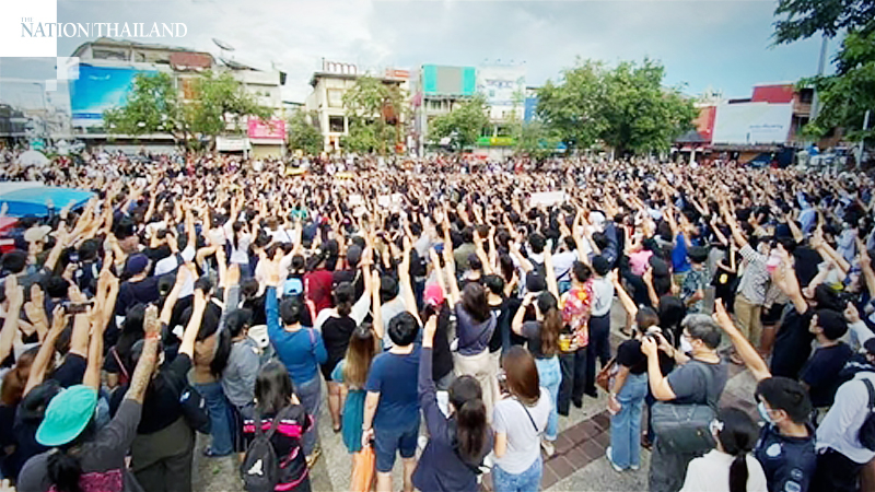 Anti-govt protest spreads to Chiang Mai Anti-govt protest spreads to Chiang Mai