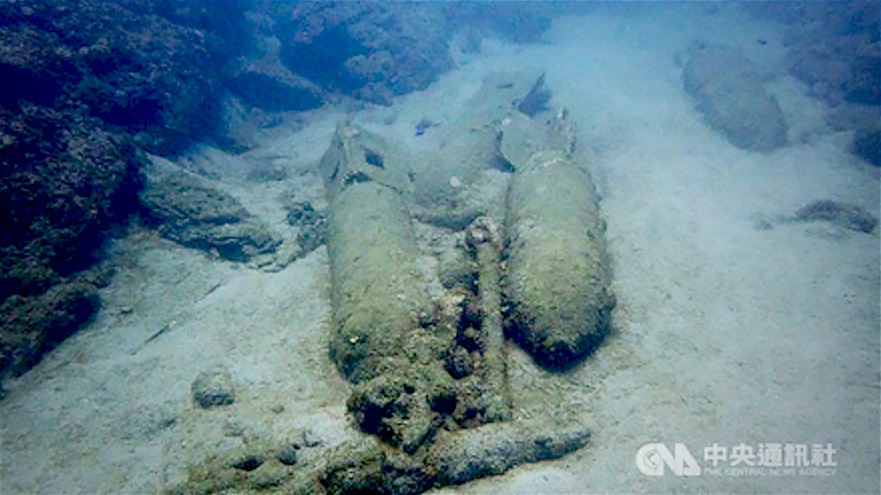 3 unexploded bombs found off northeastern Taiwan 3 unexploded bombs found off northeastern Taiwan