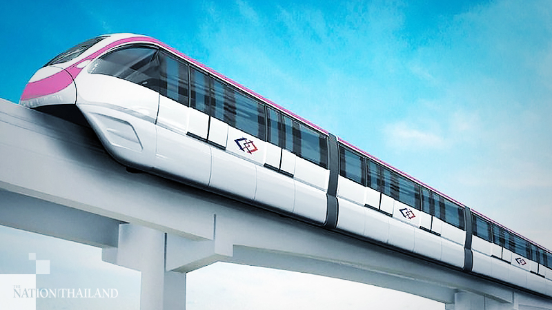 Bangkok's elevated Pink Line to open in Sept, 2021 Bangkok's elevated Pink Line to open in Sept, 2021