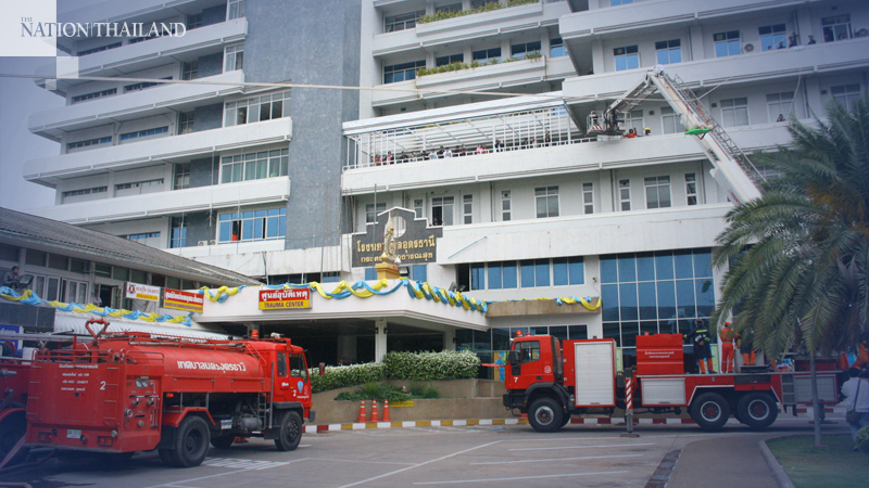 Udon Thani Hospital tightens security to avoid damages from gang fights Udon Thani Hospital tightens security to avoid damages from gang fights