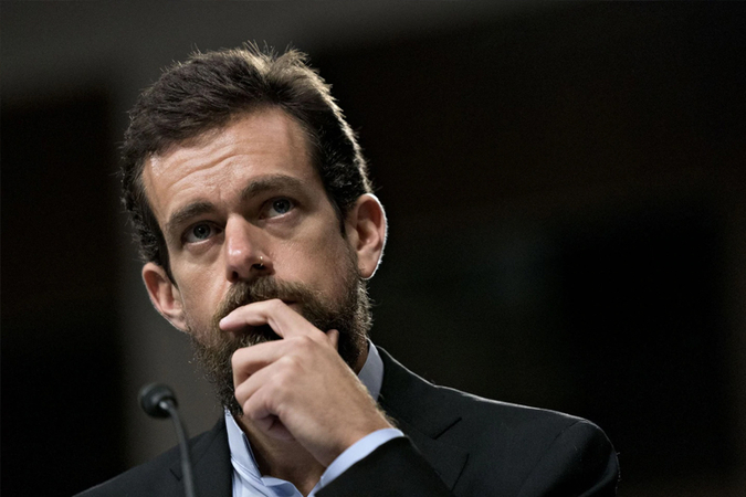 Jack Dorsey apologized for the company's security breach on an earnings conference call with analysts. (Andrew Harrer/Bloomberg)