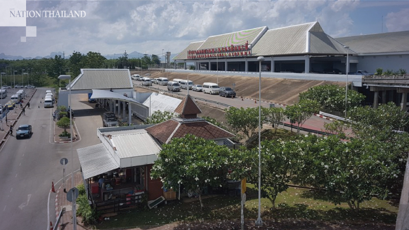 Senior officials oversee construction of Krabi International Airport Senior officials oversee construction of Krabi International Airport