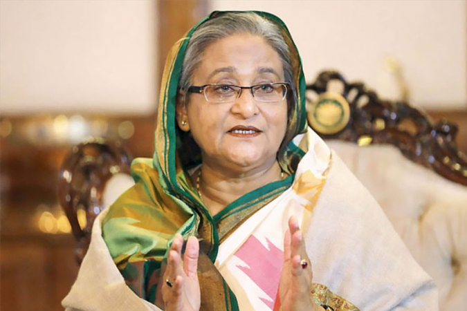 The comments about the state of bilateral ties are timely as Hasina Hasina received a phone call from Prime Minister Khan on Wednesday. ㅡ Photo
courtesy Reuters/File