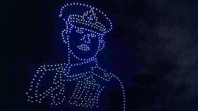 Stage set for drone light show this evening to mark King's birthday Stage set for drone light show this evening to mark King's birthday