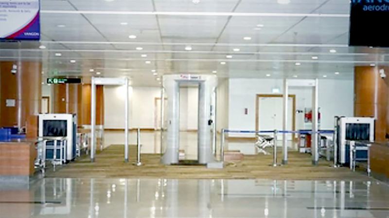Yangon airport extends international flight ban till Aug 31 Yangon airport extends international flight ban till Aug 31