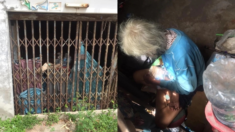 Online campaign to help old disabled woman struggling on her own Online campaign to help old disabled woman struggling on her own