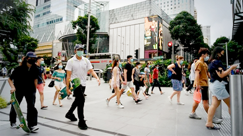 While certain restrictions are lifted, life will not return to what it was before the spread of the coronavirus. ST PHOTO: LIM YAOHUI