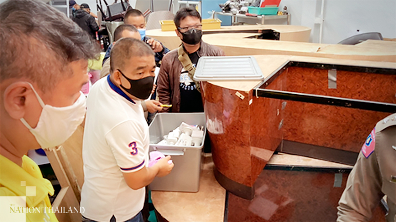 Cameras removed from Yannawa gambling den found Cameras removed from Yannawa gambling den found